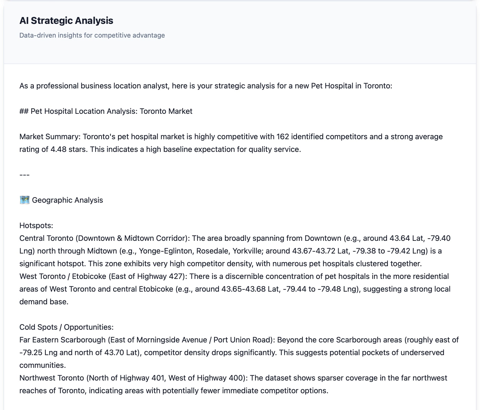 AI Strategic Analysis Report